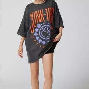 Urban Outfitters Blink-182 Graphic Tee Dress